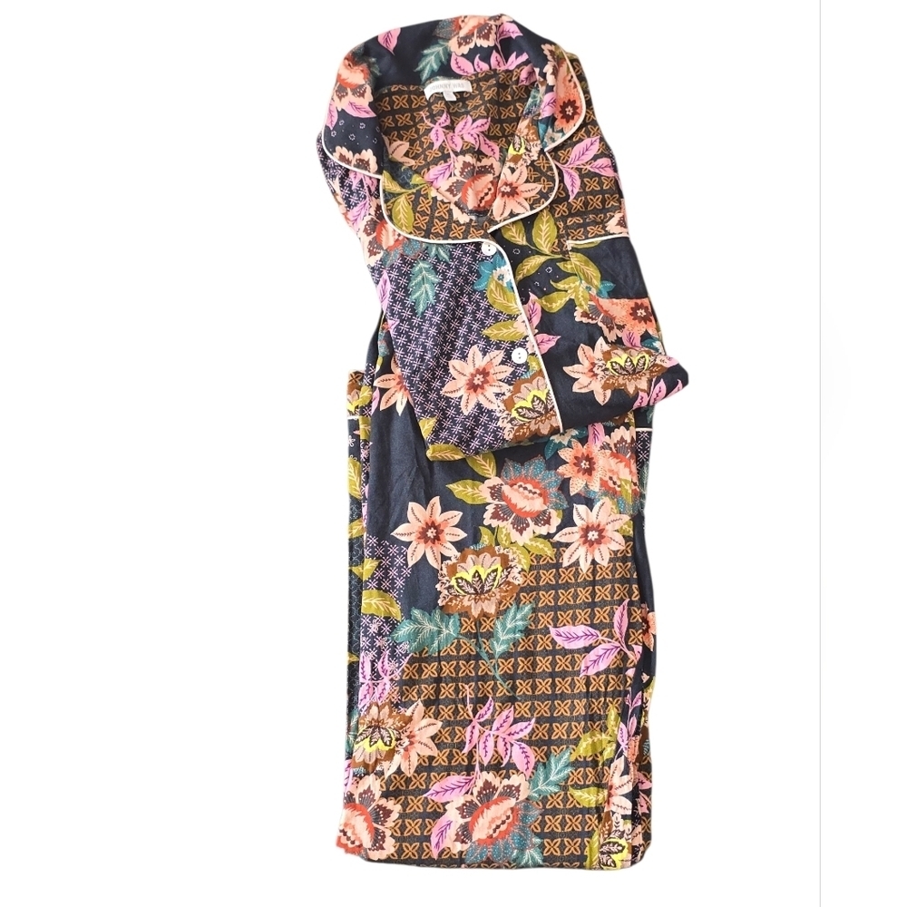 Johnny Was The Carly PJ Set Size XL Floral Boho - Picture 4 of 12